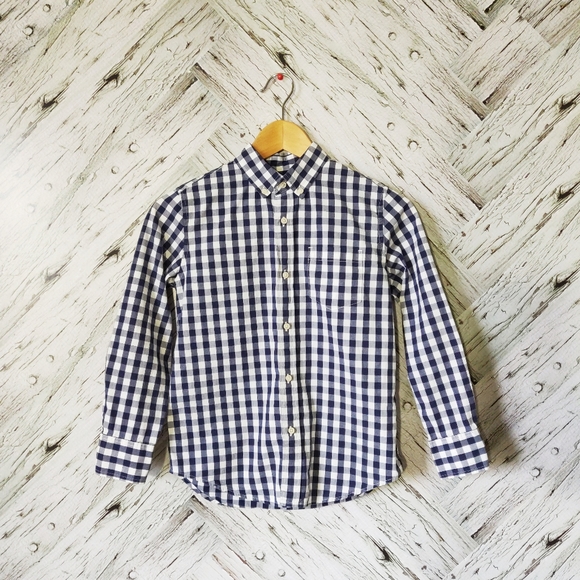 J. Crew Other - Crewcuts boys gingham button-down shirt
